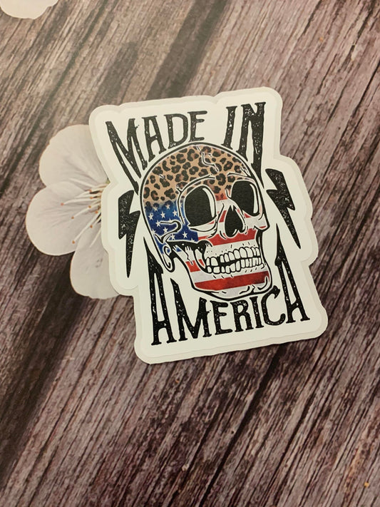 Made in America (Skull & Leopard) DC