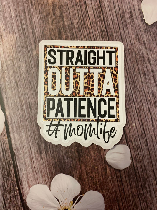 MA09 Straight outta Patience #MomLife DC