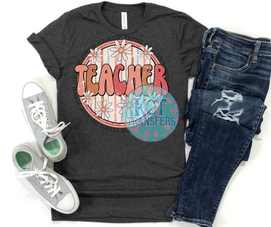 Teacher Boho    DTF