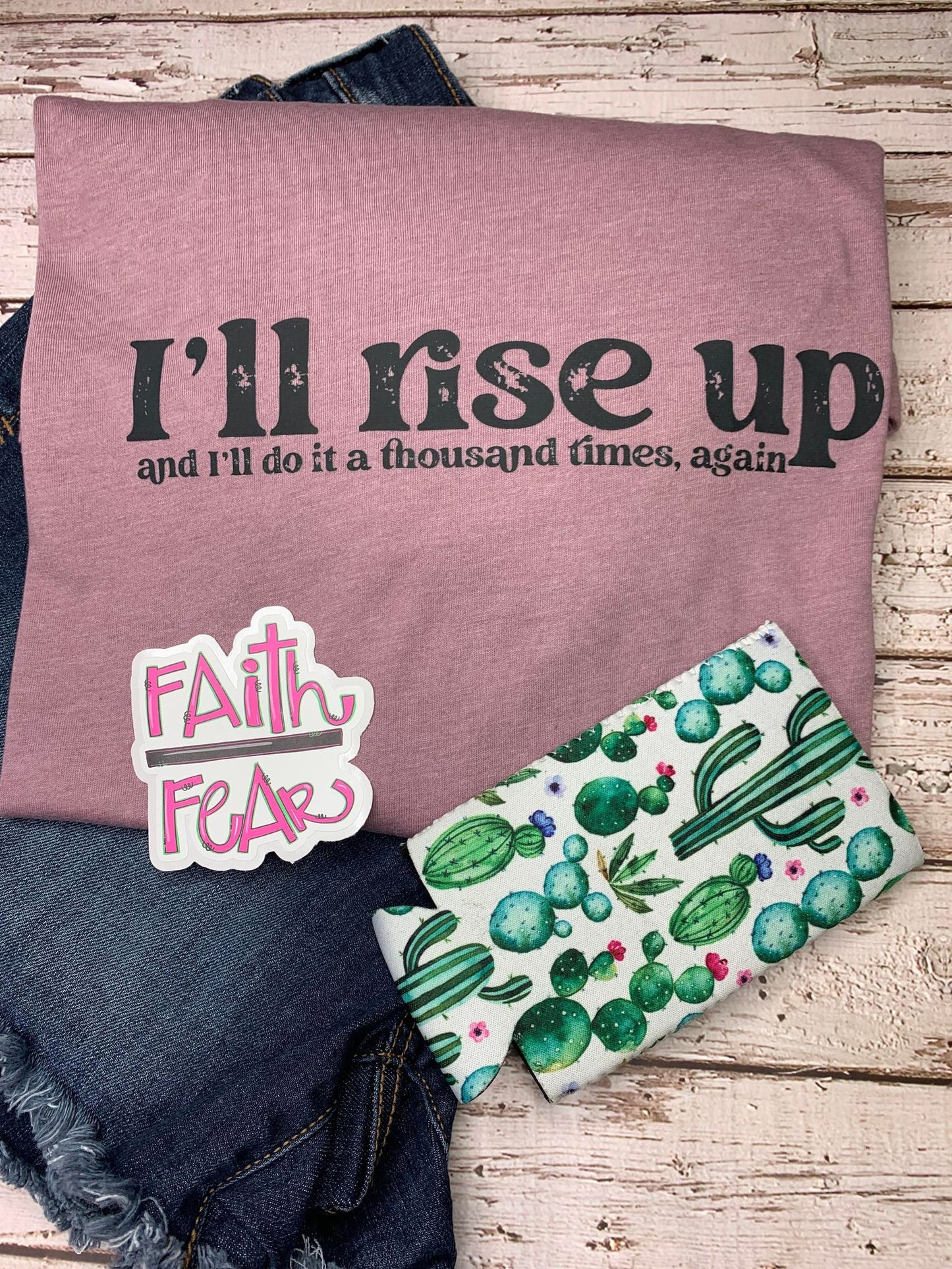 I'll rise up and I'll do it at thousand times again  DTF