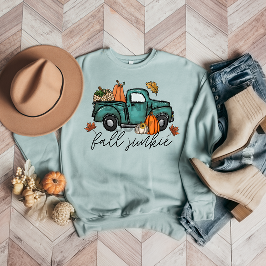 Fall Junkie (Truck & Pumpkins)  DTF