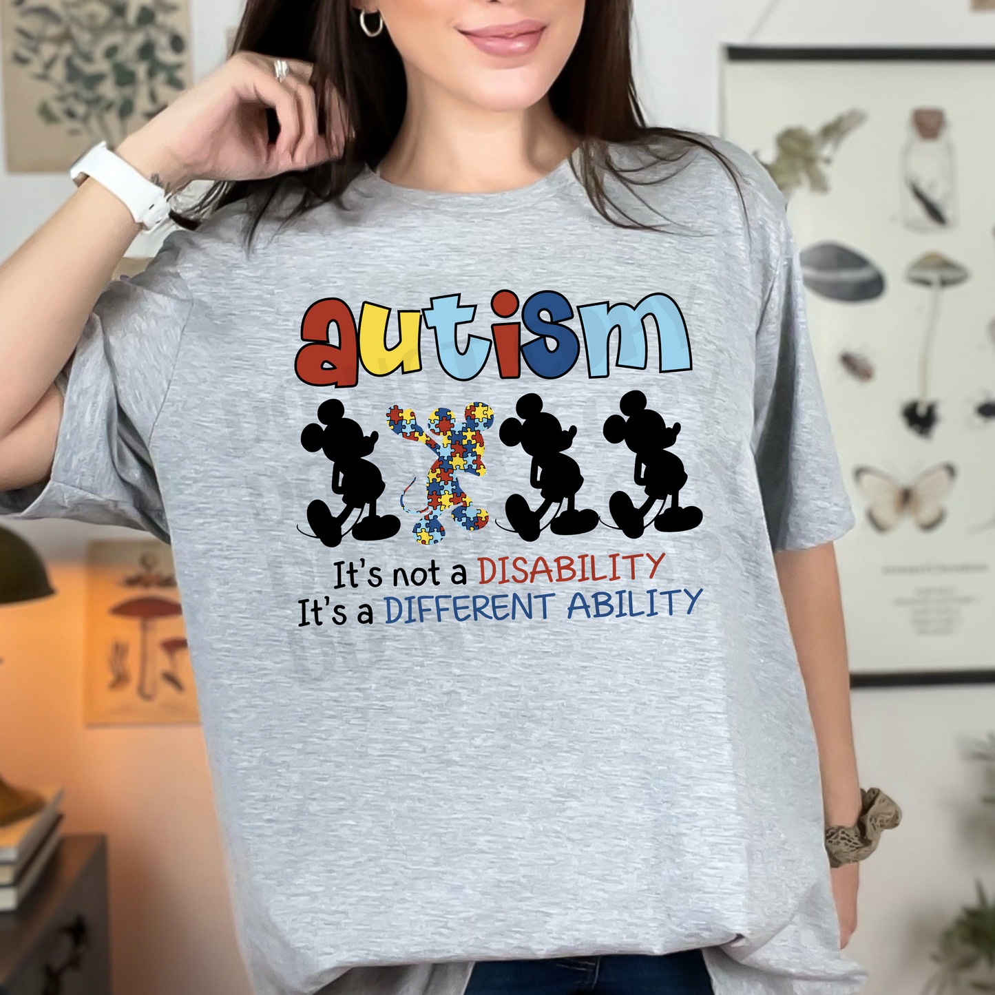 Autism It's Not a Disability DTF