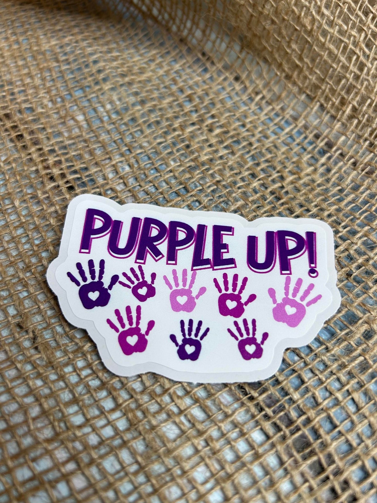 C10 Purple Up Hands DC