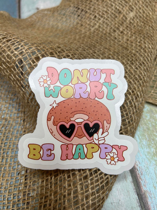 MH47 Donut Worry Be Happy DC