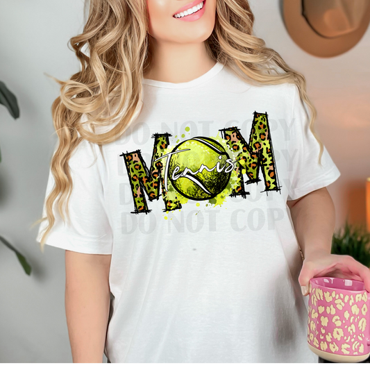 Tennis mom (Leopard)  DTF