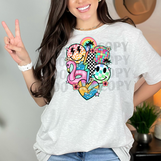 Summer Retro Fun DTF