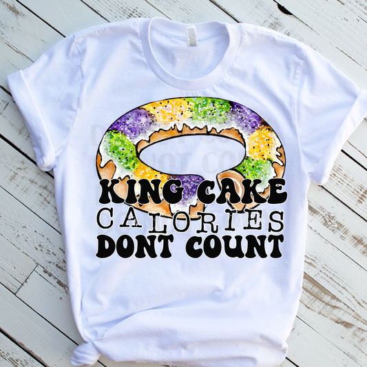 King Cake calories don't Count   DTF