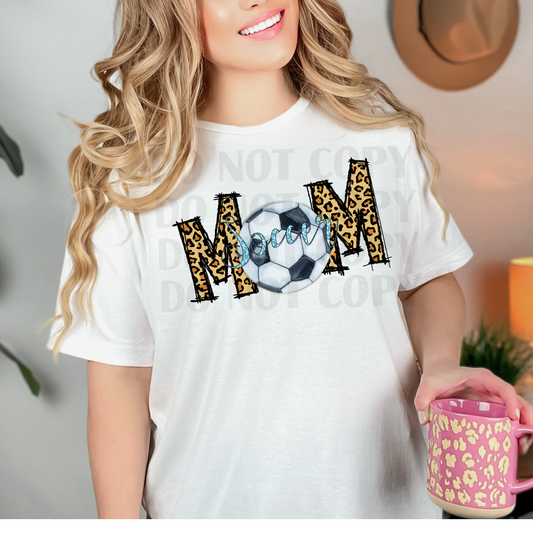 Soccer mom (Leopard)  DTF