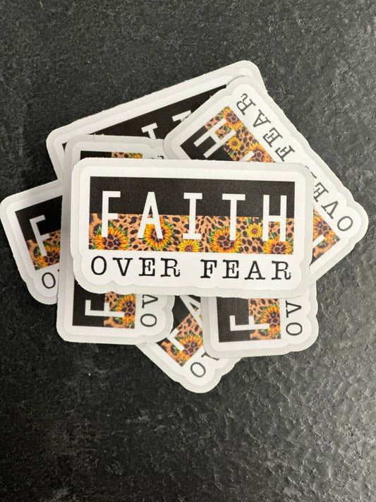 F35 Faith over Fear (Sunflower) DC