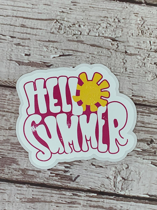 SM18 Hello Summer (Pink Font)   DC