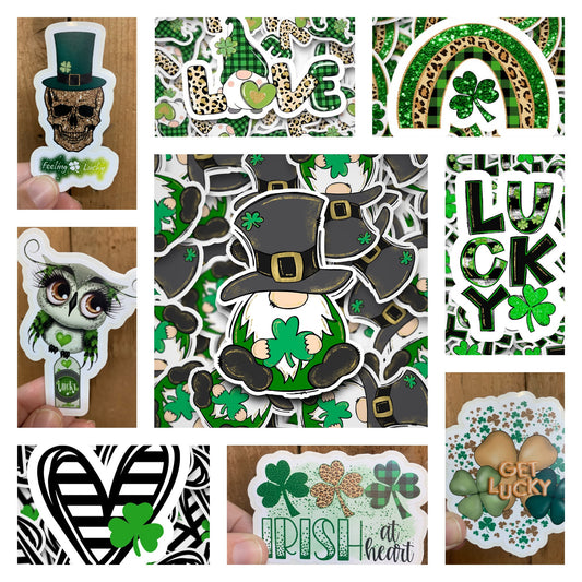 St Patrick’s Day DC sticker Bundle 50count