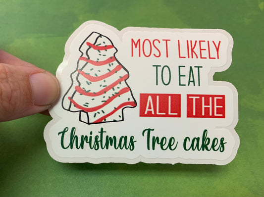 DC Most likely to eat all the Christmas cakes