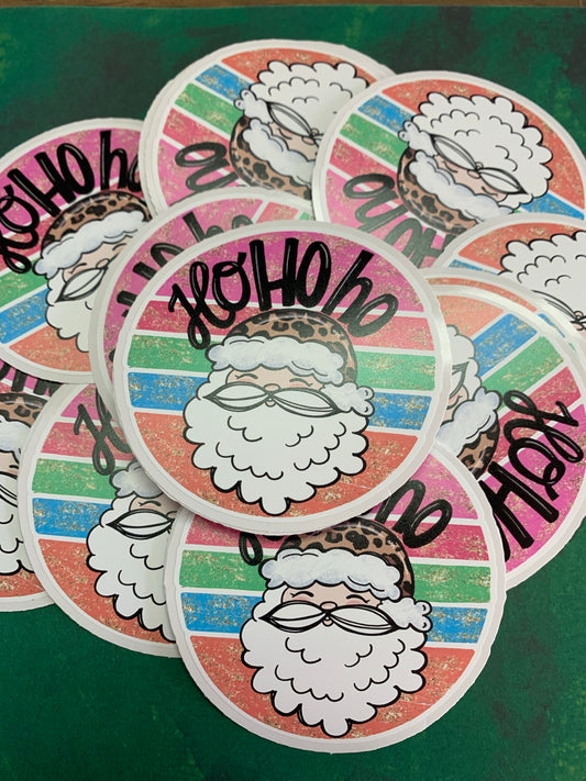 HoHoHo Santa Diecut