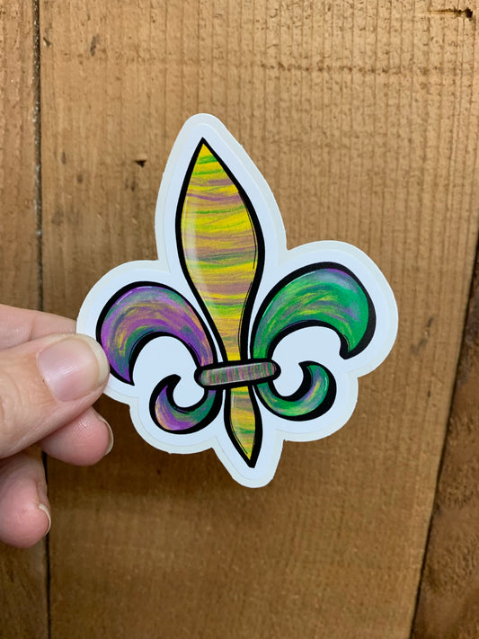 DC Mardi Gras  Fleur de Lis