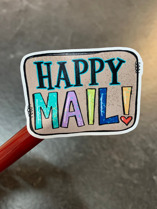 Happy mail sheet stickers