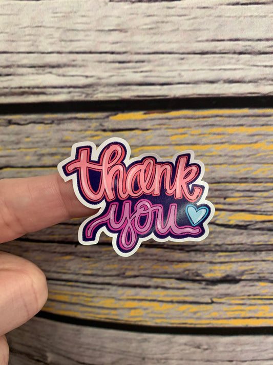Thank you stickers