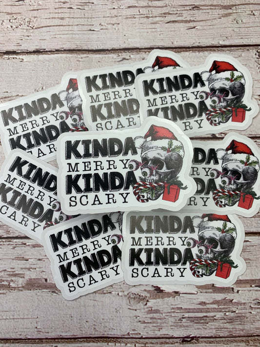 Kinda Merry, Kinda Scary diecut