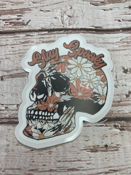 Stay Spooky Skull  DC