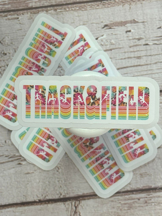 SP38 Track & Field (Colorful) diecut