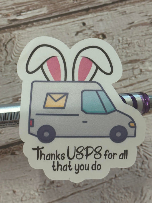 Thank you USPS for all you do-Bunny Ears
