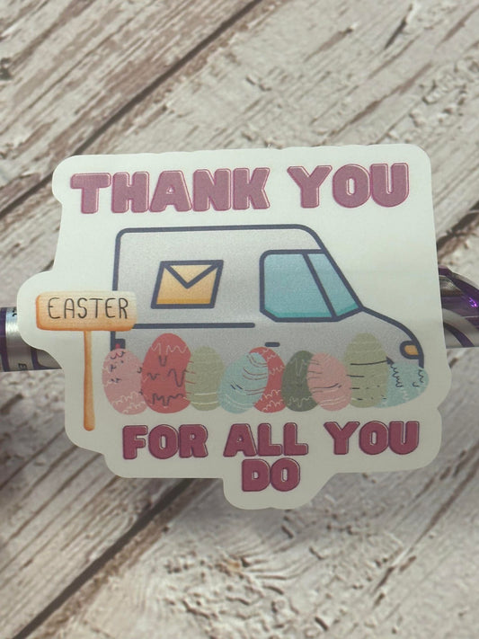 Thank you USPS for all you do-Easter Eggs