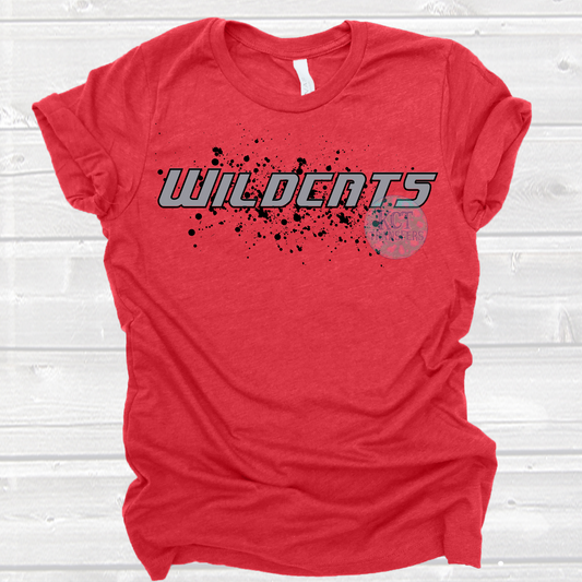 Wildcats (splatter)  DTF